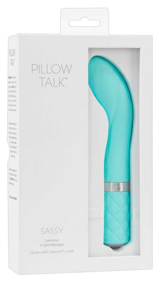 Pillow Talk Sassy Teal - Vibrador Punto G con Estimulación Dual