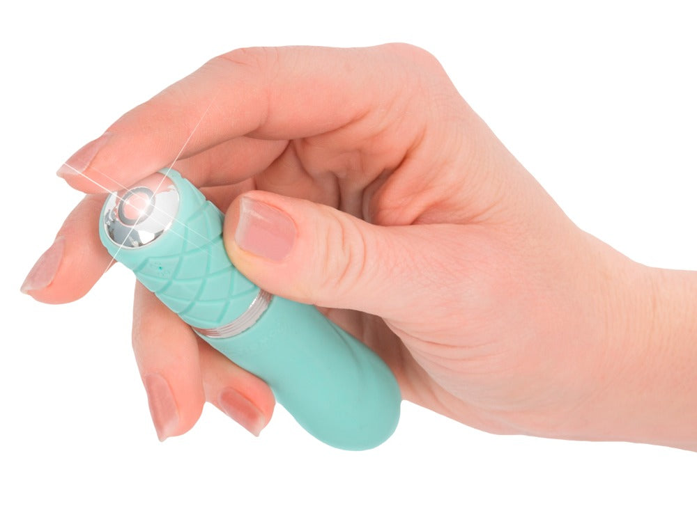 Pillow Talk Flirty Teal - Minivibrador Discreto y Portátil