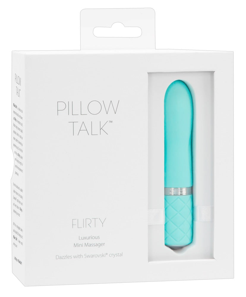 Pillow Talk Flirty Teal - Minivibrador Discreto y Portátil