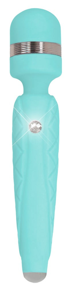 Pillow Talk Cheeky Teal - Masajeador Recargable con Cabezal Móvil