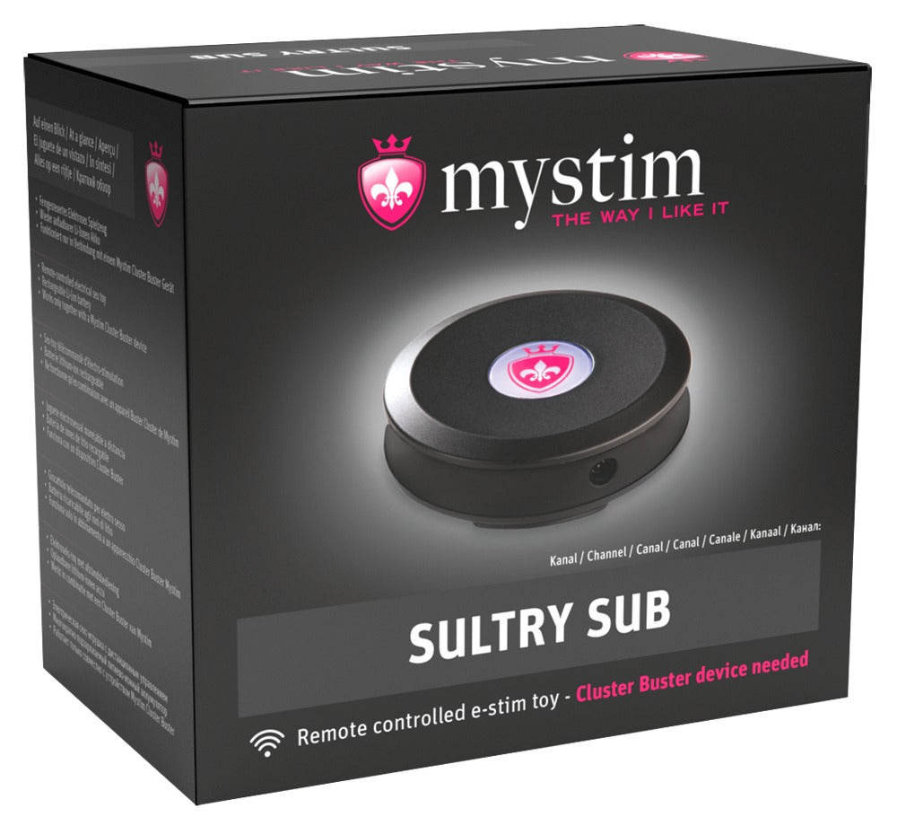 Sultry Sub - Receptor de Electro Estimulación Recargable Mystim
