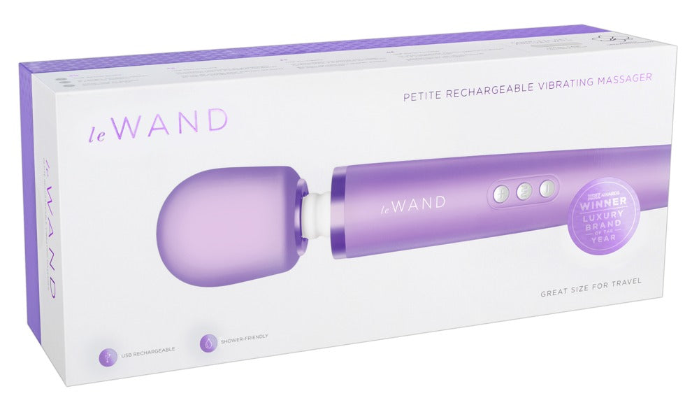 Le Wand Petite Violet - Masajeador Recargable Compacto