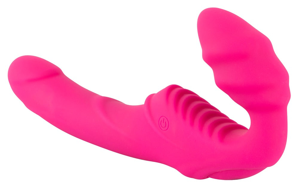 Vibrating Strapless Strap-On 2 - Vibrador Doble sin Arnés