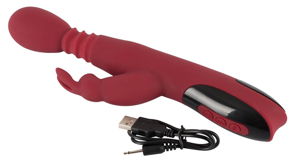 Silicone Rabbit Vibrator You2Toys - Estimulador Clítoris con 10 Modos