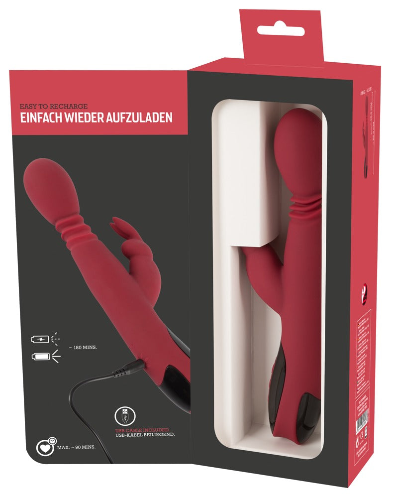 Silicone Rabbit Vibrator You2Toys - Estimulador Clítoris con 10 Modos