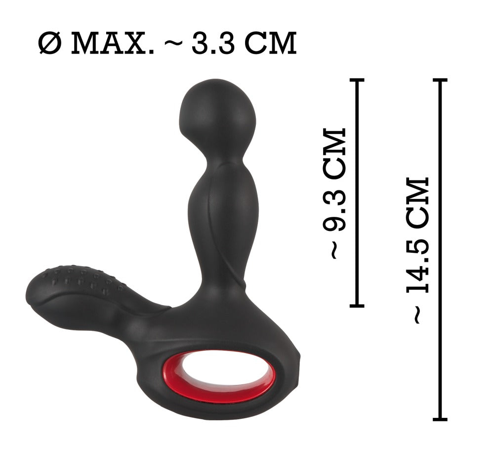 Silicone Prostate Plug You2Toys - Vibrador Anal con Calor y Rotación
