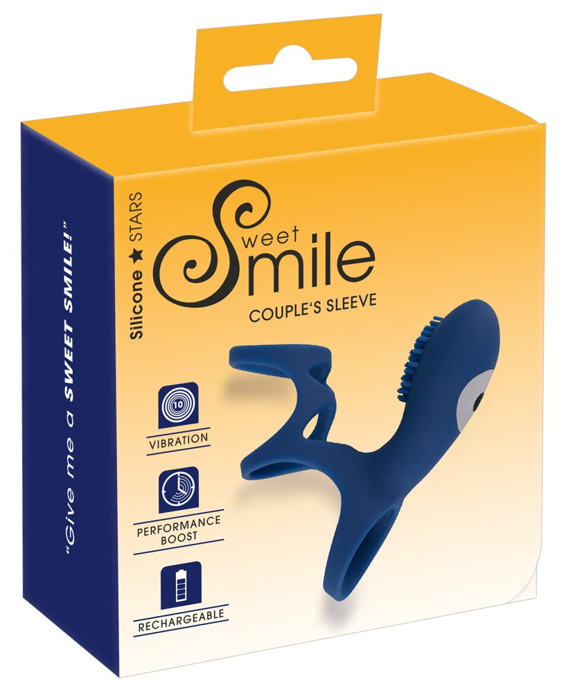 Sweet Smile Rechargeable Couple - Anillo Vibrador Pareja