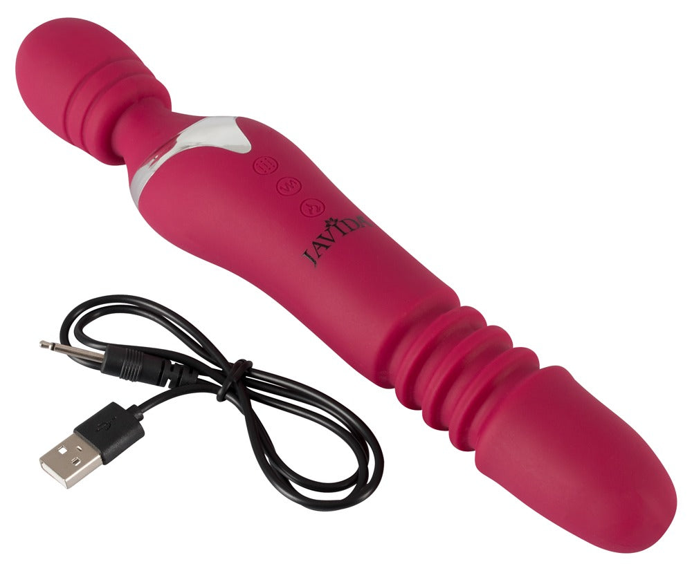 Javida Warming & Thrusting Vibrador Masajeador con Calentamiento