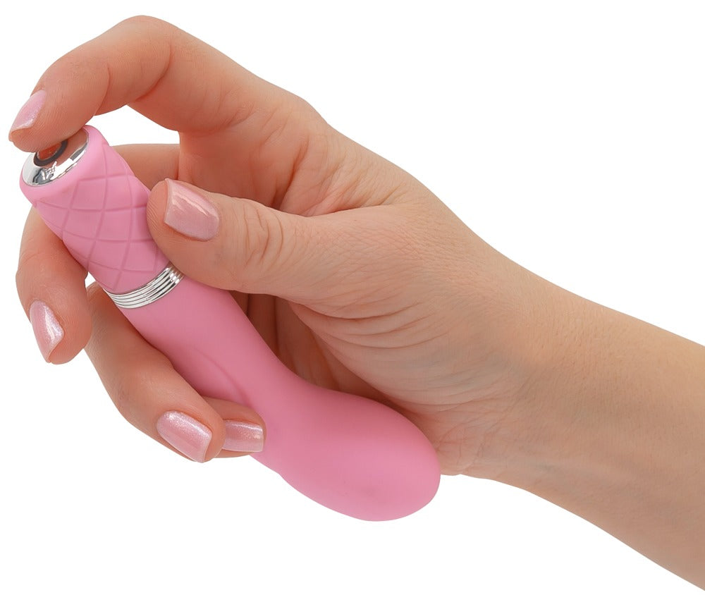 Pillow Talk Racy Pink - Vibrador Punto G Slim con Motor PowerBullet