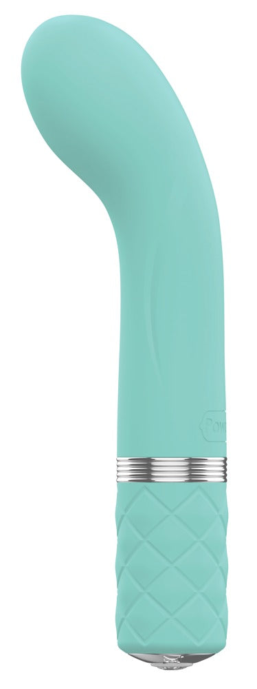 Pillow Talk Racy Teal - Vibrador Punto G con Motor PowerBullet
