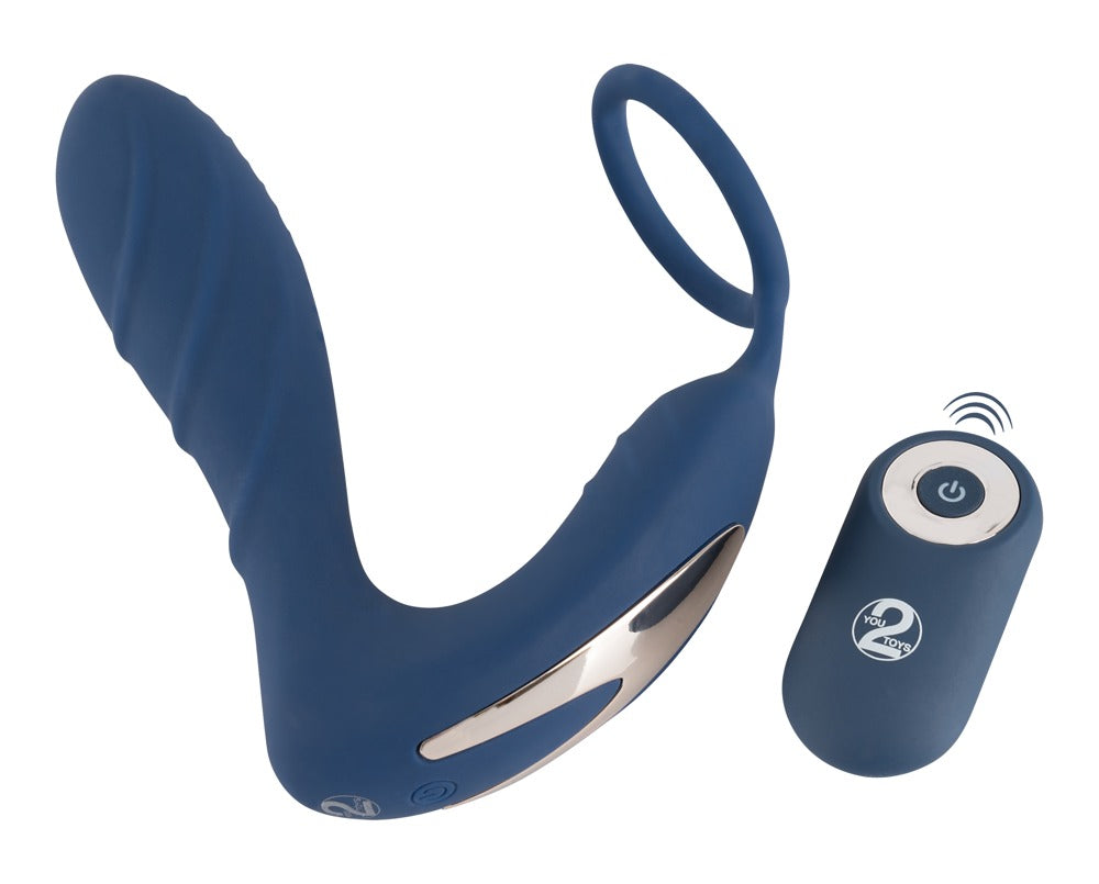 Vibrador Anal con Estimulador de Próstata You2Toys - Control Remoto