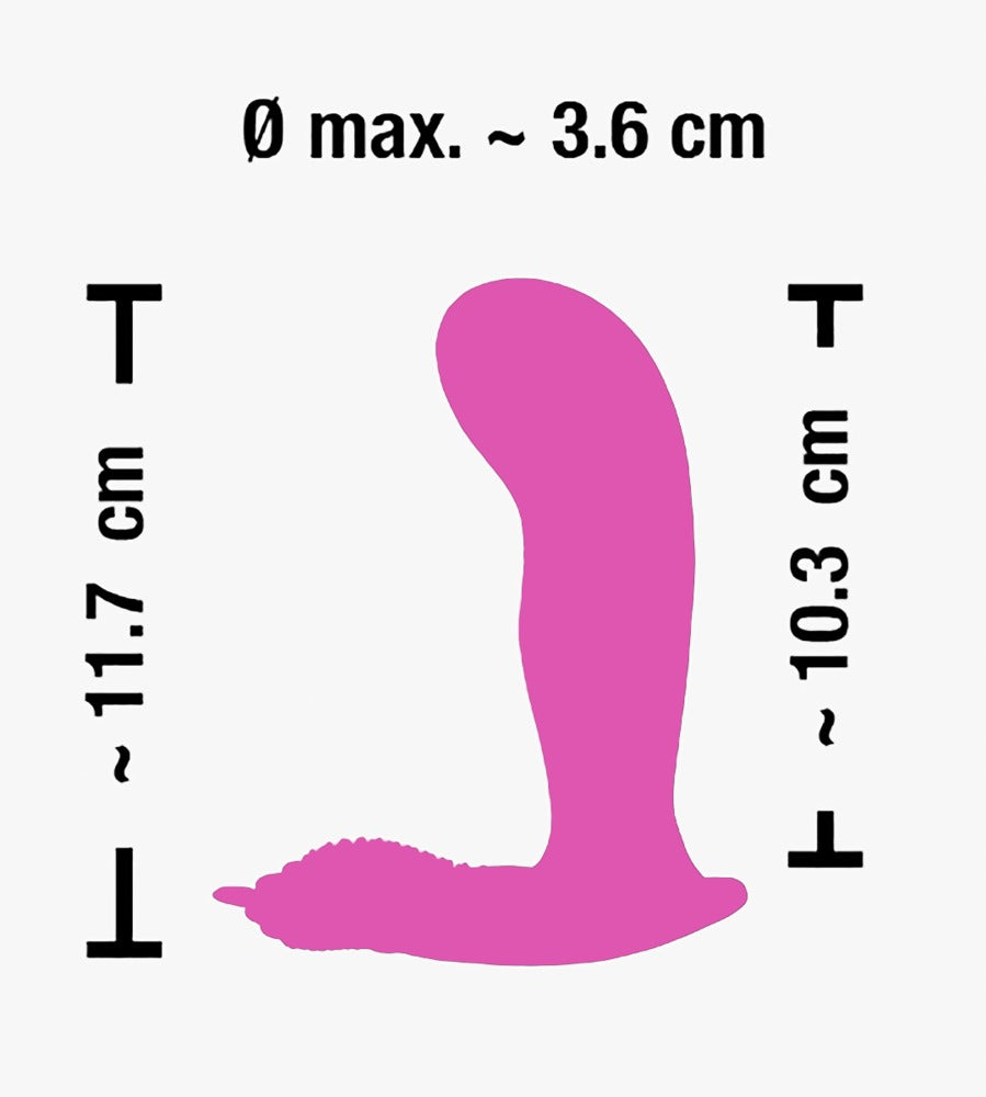 Sweet Smile G-Spot Panty Vibe - Vibrador Discreto Recargable
