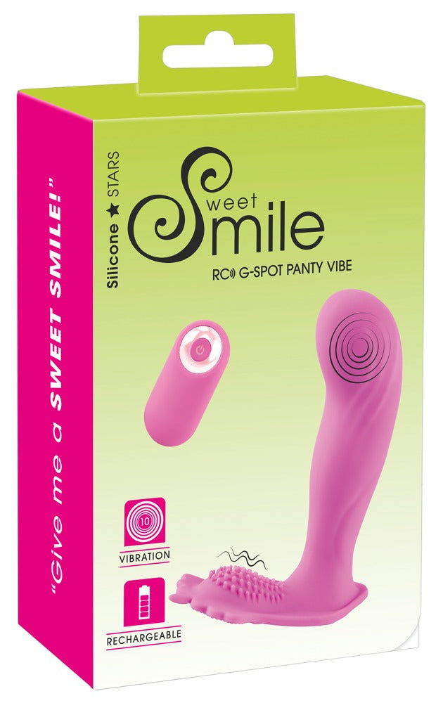 Sweet Smile G-Spot Panty Vibe - Vibrador Discreto Recargable