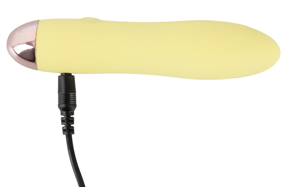 Cuties Mini Vibrador Amarillo - 7 Modos de Vibración Recargable