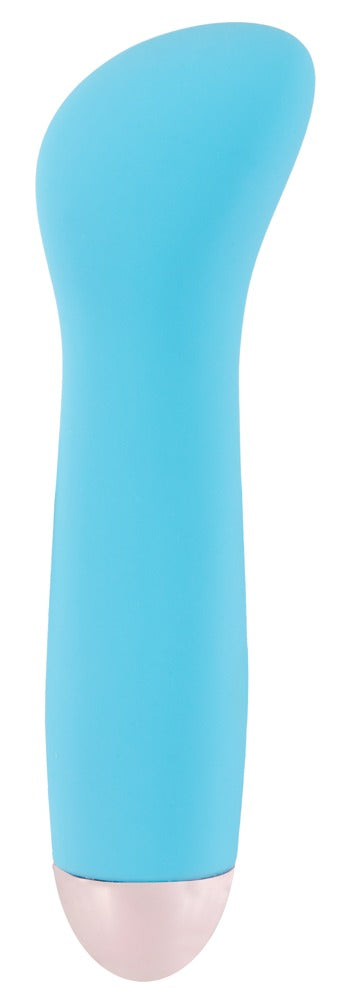 Cuties Mini Vibrador Azul - 7 Modos, Recargable USB