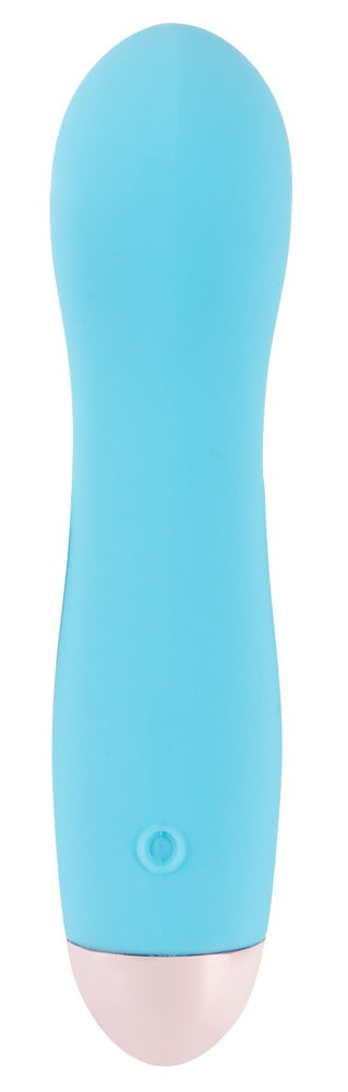 Cuties Mini Vibrador Azul - 7 Modos, Recargable USB