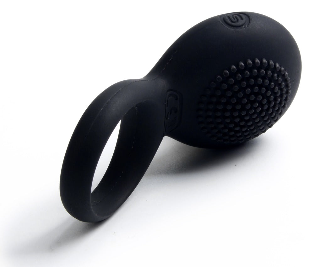 Tyler Black - Anillo Vibrador Svakom con Estimulador