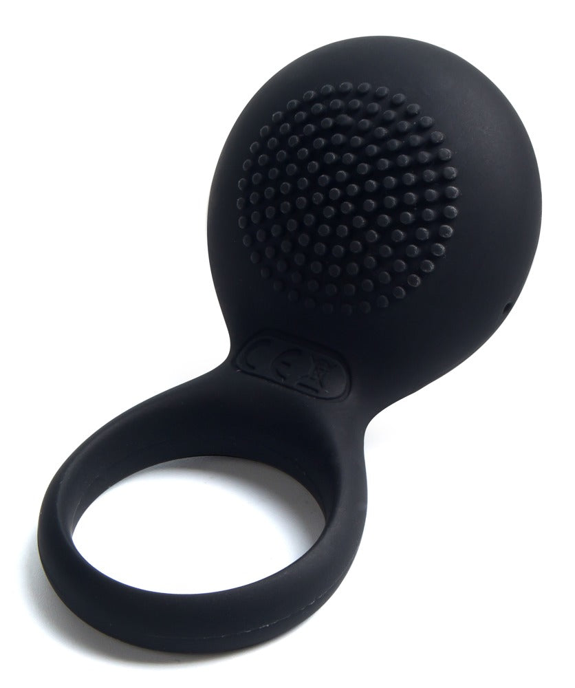 Tyler Black - Anillo Vibrador Svakom con Estimulador