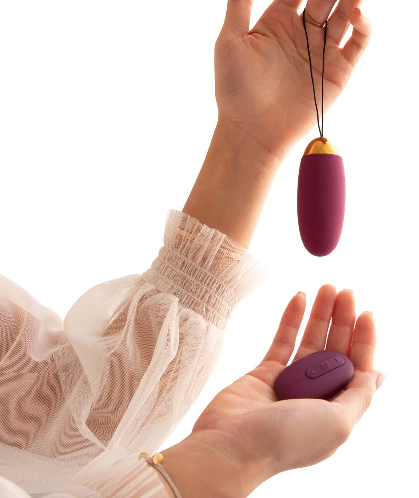 Elva Violet - Huevo Vibrador Recargable Svakom