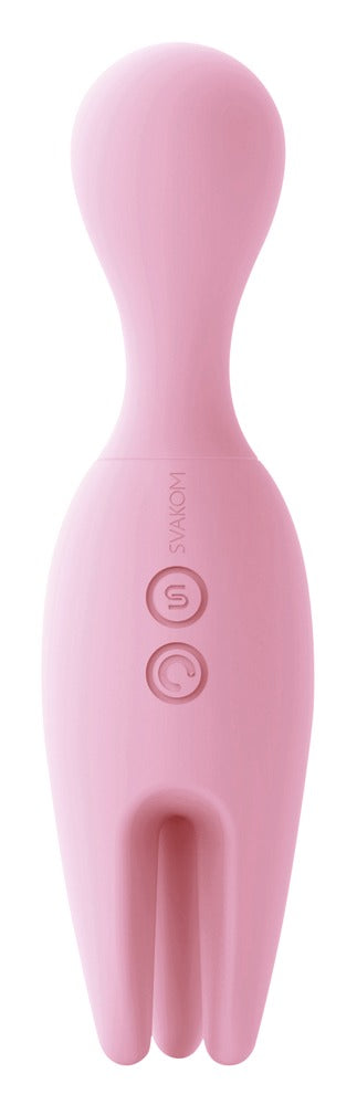 Svakom Nymph Pale Pink - Vibrador Externo con Dedos de Placer