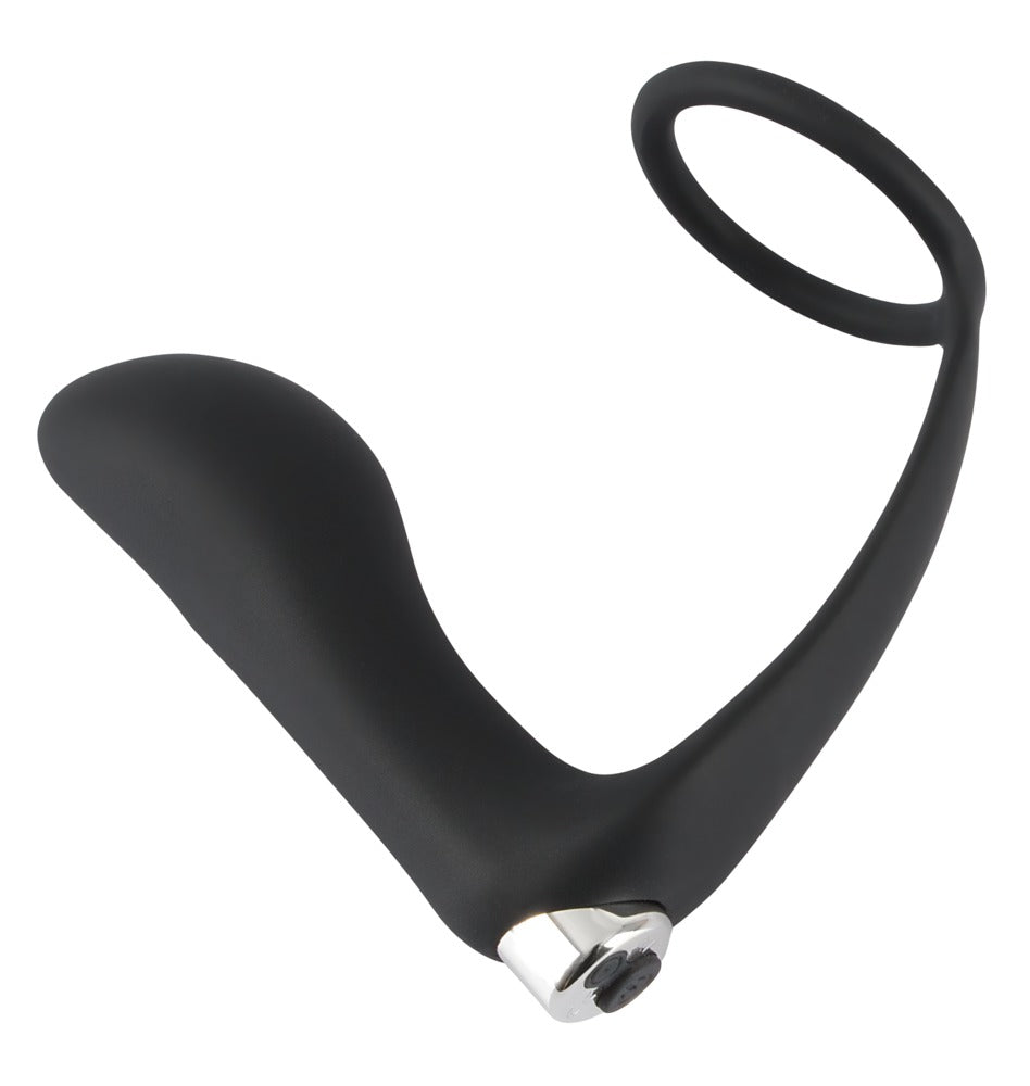 BV Vibrating Ring & Plug - Anillo y Plug Anal Vibrador Black Velvets