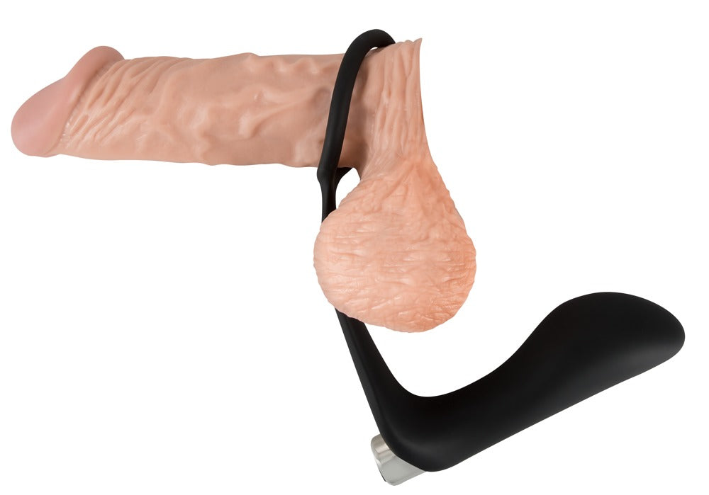 BV Vibrating Ring & Plug - Anillo y Plug Anal Vibrador Black Velvets