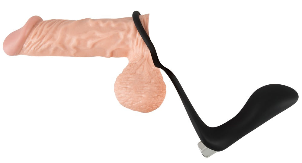 BV Vibrating Ring & Plug - Anillo y Plug Anal Vibrador Black Velvets