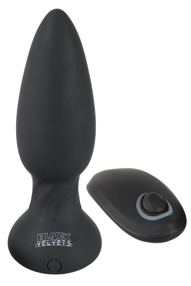 Black Velvets RC Rotating - Plug Anal con Control Remoto y 7 Modos