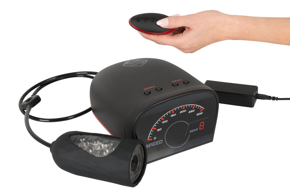 Suck-O-Mat 2.0 - Masturbador con Vibración y Motor de 60W