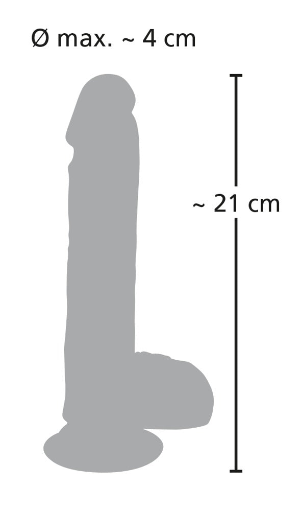 Medical Silicone Thrusting Vib - Vibrador Realista con Función de Empuje