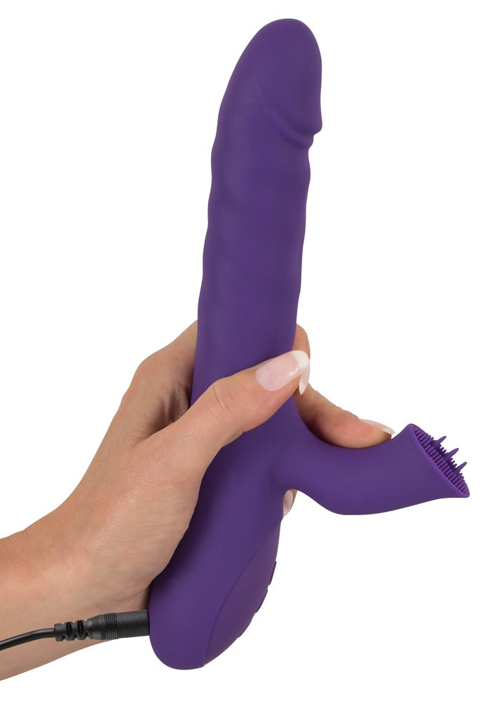 Sweet Smile Thrusting & Rotating - Vibrador Punto G con Función de Empuje