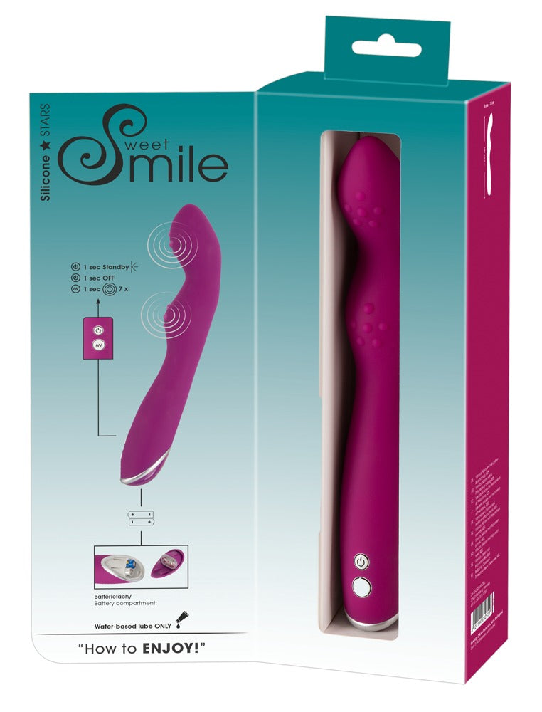 Sweet Smile A&G-Spot Vibrator - Vibrador Dual con 2 Motores