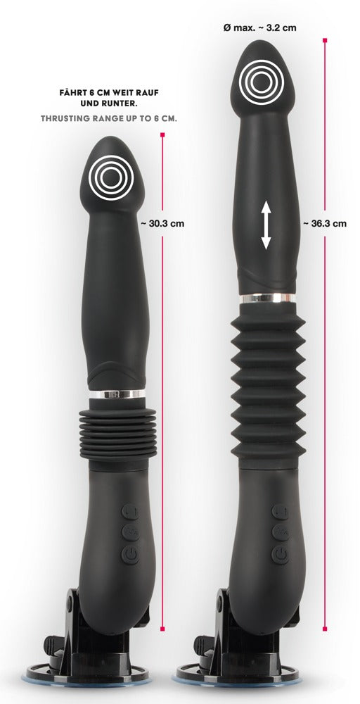 RC Fucking Machine You2Toys - Vibrador con Control Remoto y 7 Modos