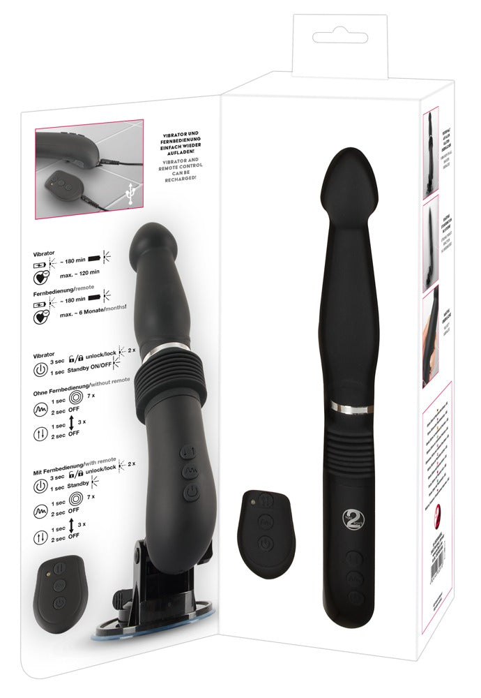 RC Fucking Machine You2Toys - Vibrador con Control Remoto y 7 Modos