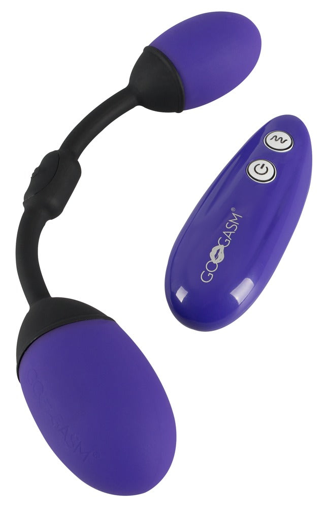 GoGasm Vibrating Pussy & Ass Balls - Bolas Chinas con Control Remoto