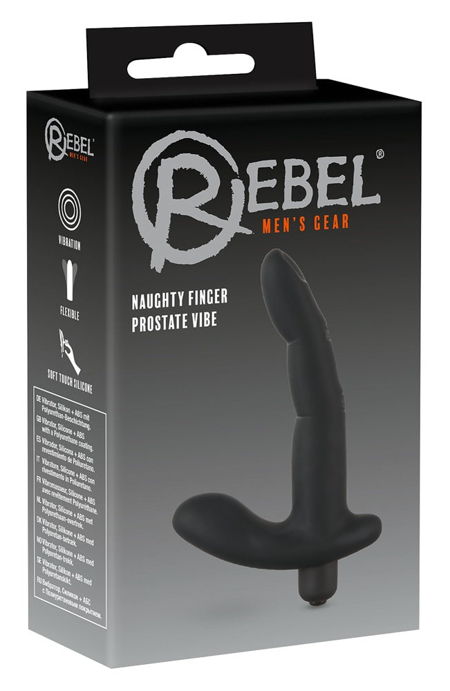 Rebel Naughty Finger Prostate - Vibrador de Próstata Flexible