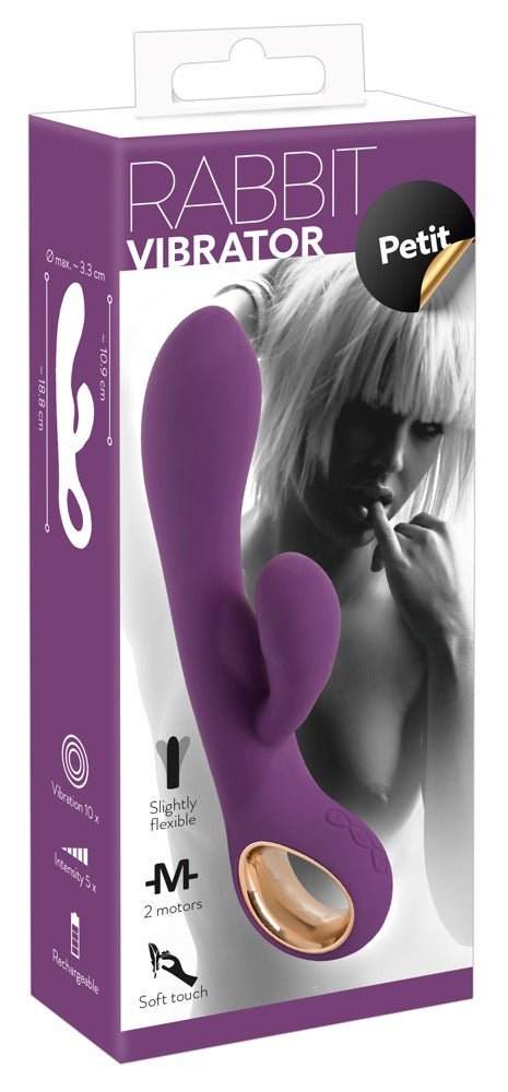 Rabbit Vibrator Petit Purple You2Toys - Doble Estimulación