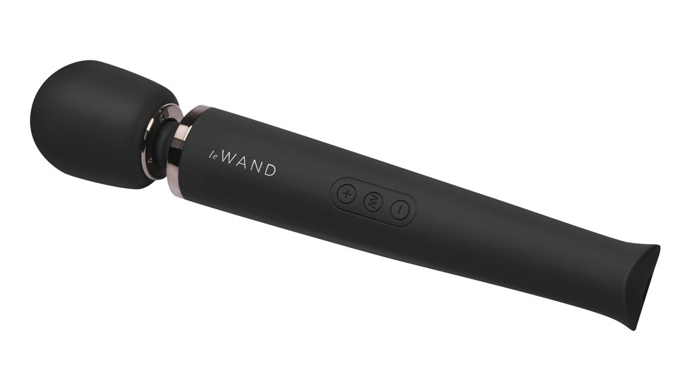 Le Wand Black - Masajeador Vibrador Recargable de Lujo