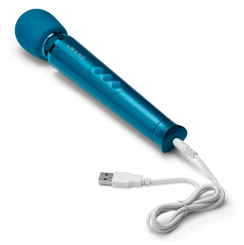 Le Wand Petite Blue - Masajeador Vibrador Recargable Compacto
