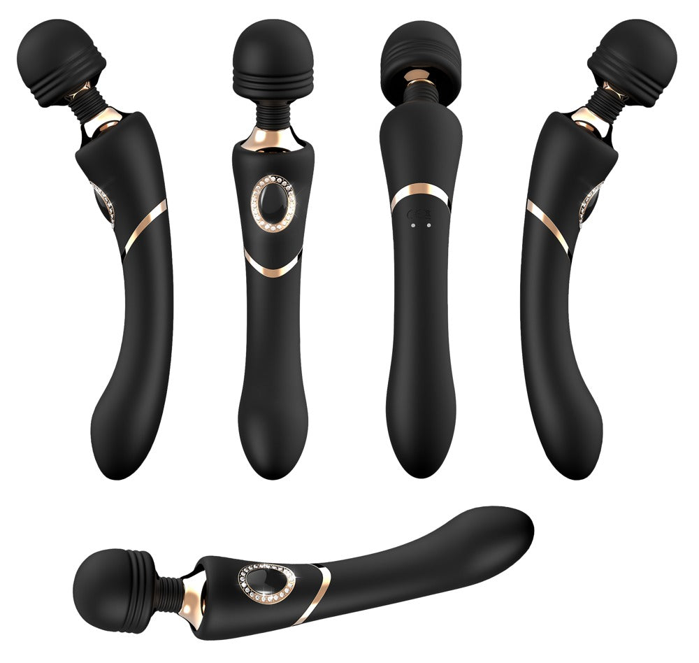 Cleopatra Wand Massager - Varita de Masaje Elegante con 10 Modos de Vibración