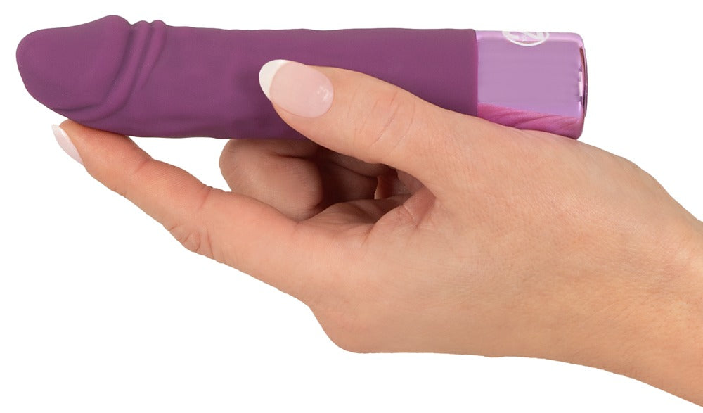 Elegant Series Realistic Vibe - Minivirador Recargable Resistente al Agua