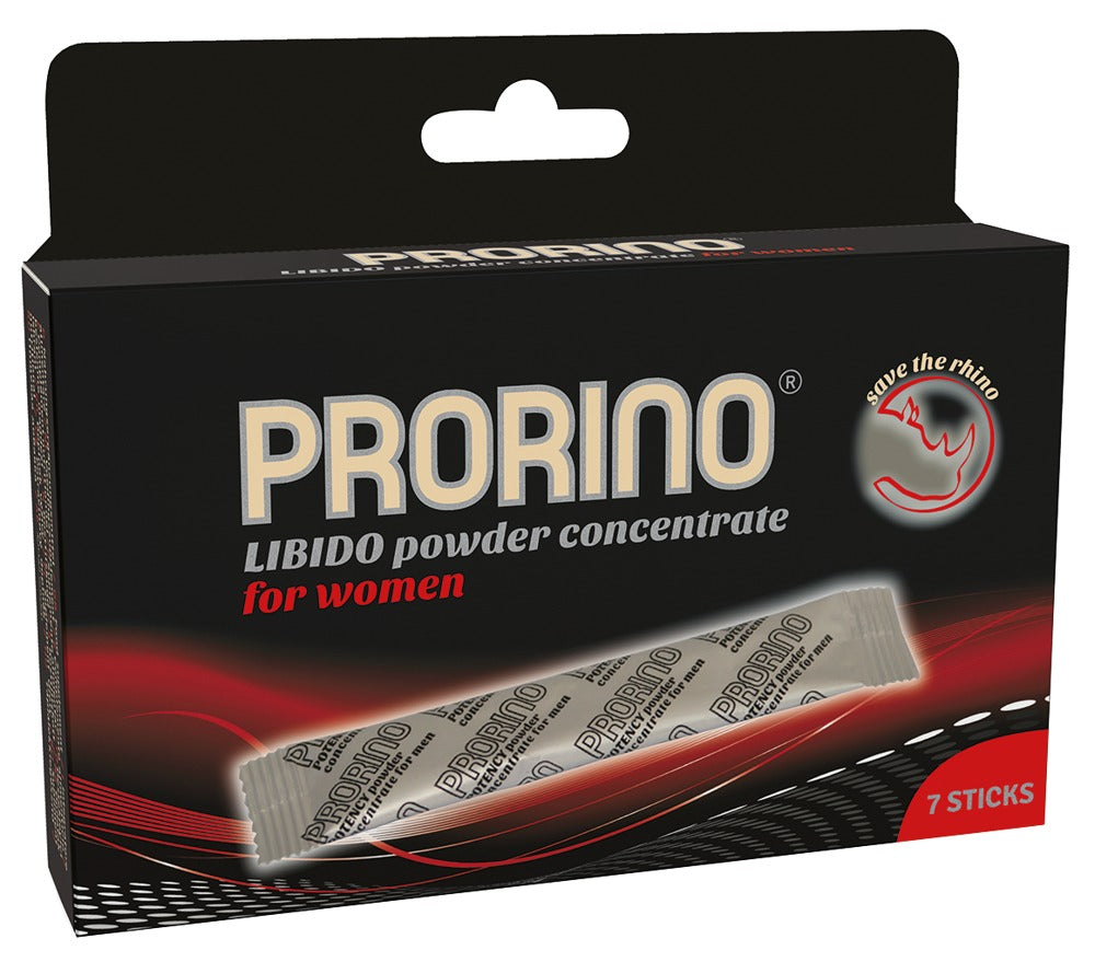 Libido Powder 7 Barritas - Complemento Alimenticio para Mujer
