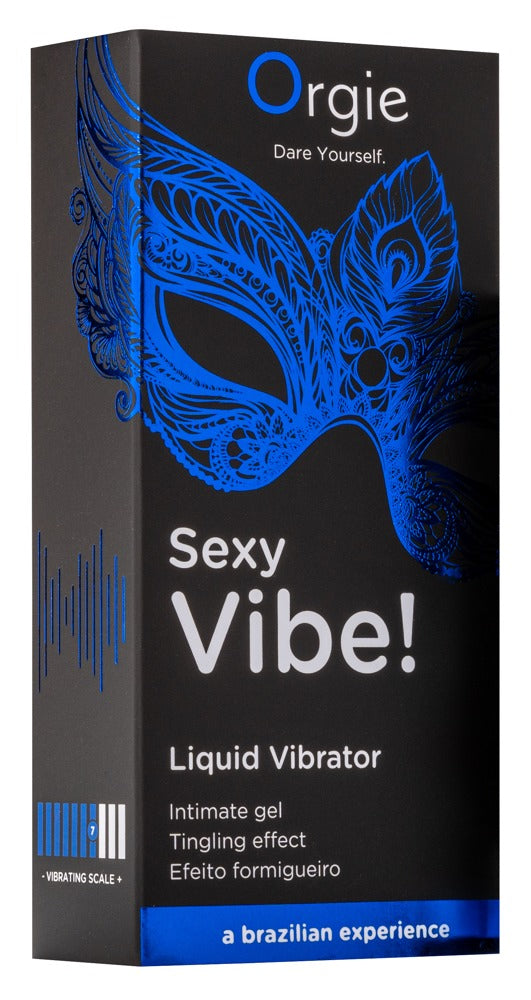 Liquid Vibrator 15 ml - Gel Excitante con Efecto Vibrador de Orgie