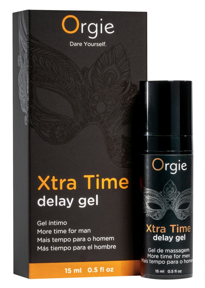 Xtra Time Delay Gel 15 ml - Gel Retardante para Hombre | Orgie