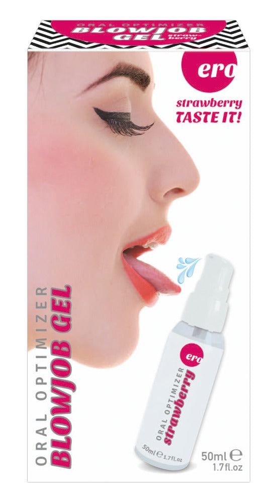 Ero Oral Blowjob Strawberry 30 ml - Gel Sabor Fresa Hot