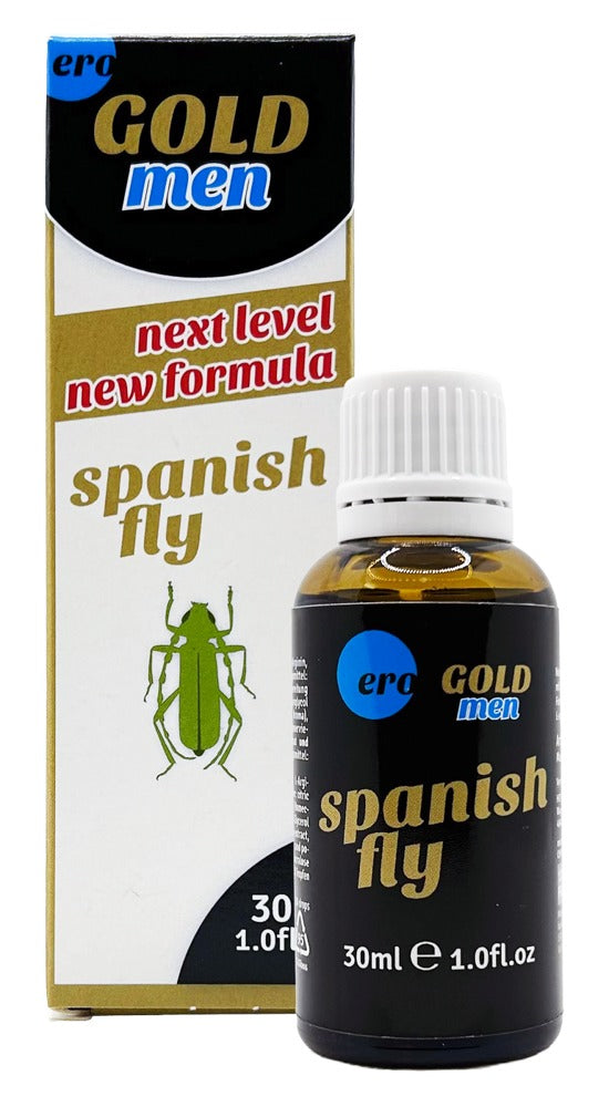 Spain Fly Men GOLD Strong 30ml - Suplemento Afrodisiaco Potenciado