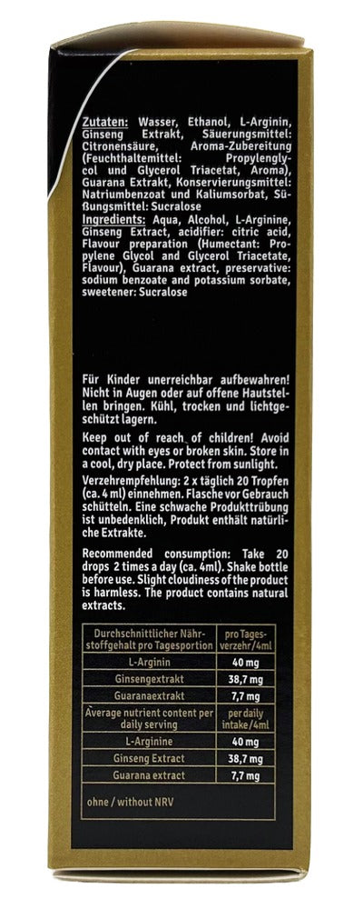 Spain Fly Men GOLD Strong 30ml - Suplemento Afrodisiaco Potenciado