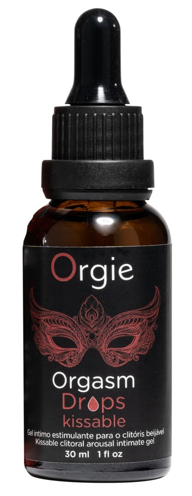 Orgasm Drops Kissable 30 ml - Gel Estimulante Clítoris Orgie