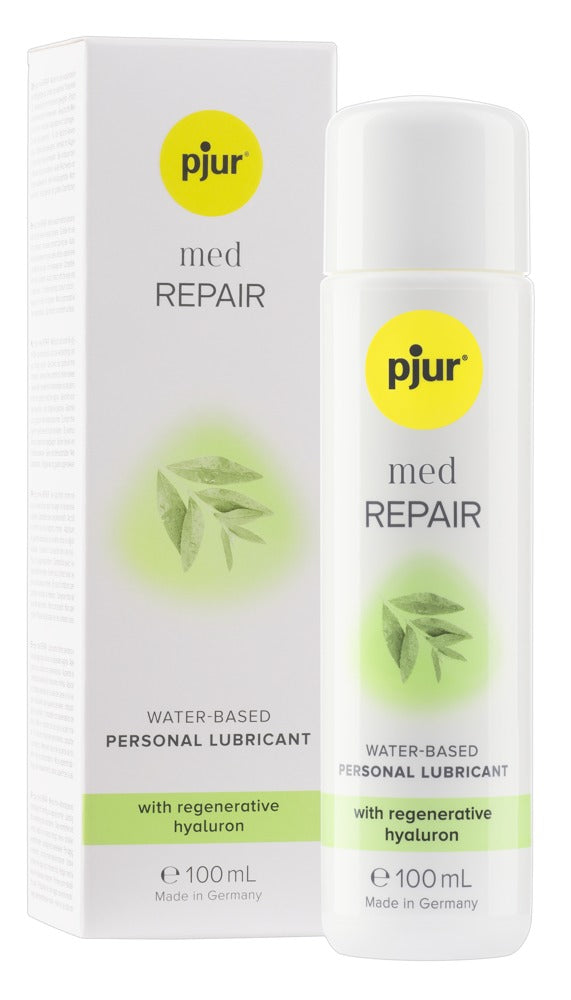 Pjur med Repair Glide 100 ml - Lubricante Hidratante con Ácido Hialurónico