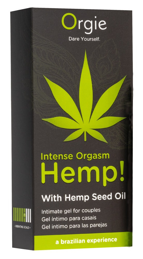 Intense Orgasm Hemp 15ml - Gel Estimulante Íntimo con Aceite de Cáñamo